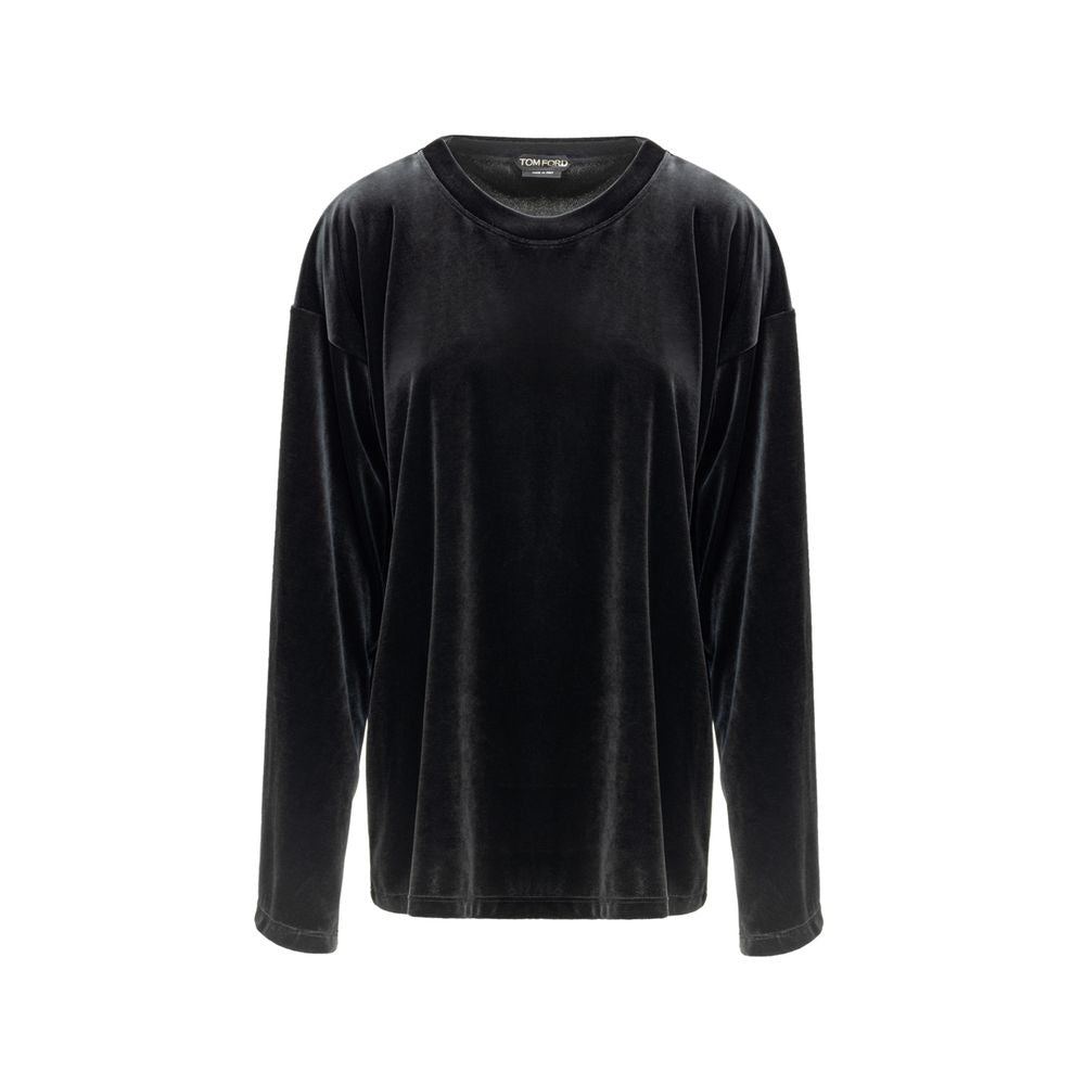 Chemise synthétique noire Tom Ford