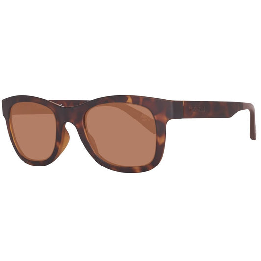 Timberland – Braune Sonnenbrille mit Spritzguss