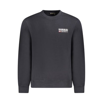 Napapijri Schwarzer Baumwollpullover für Herren