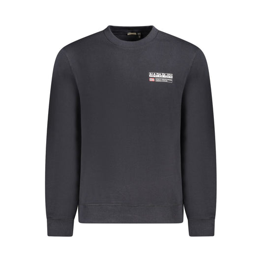 Napapijri Schwarzer Baumwollpullover für Herren