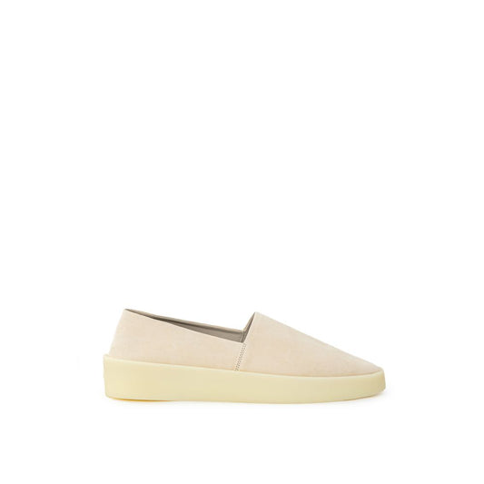 Fear Of God – Slipper aus beigefarbenem Leder