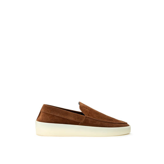 Fear Of God – Slipper aus braunem Leder
