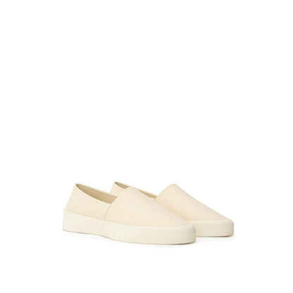 Fear Of God – Slipper aus beigefarbenem Leder