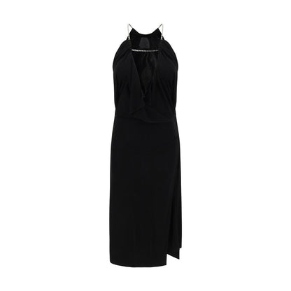 Givenchy Midikleid mit Neckholder-Ausschnitt