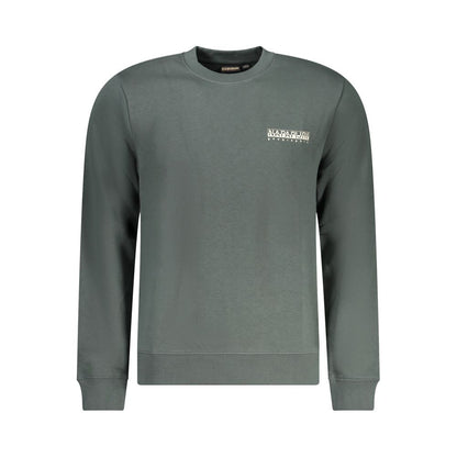 Pull en coton vert Napapijri