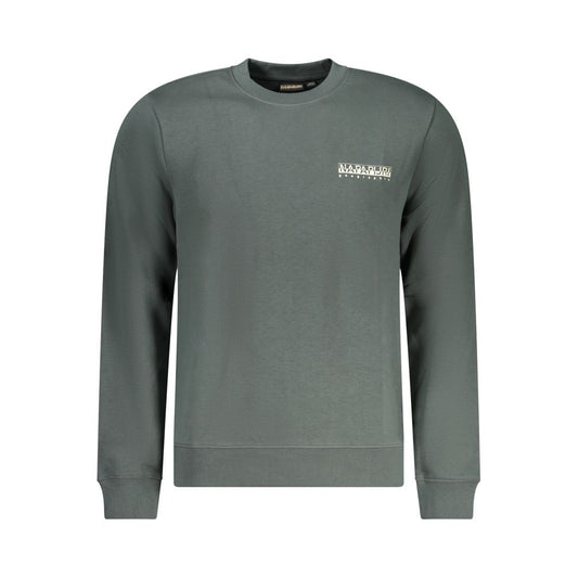 Pull en coton vert Napapijri