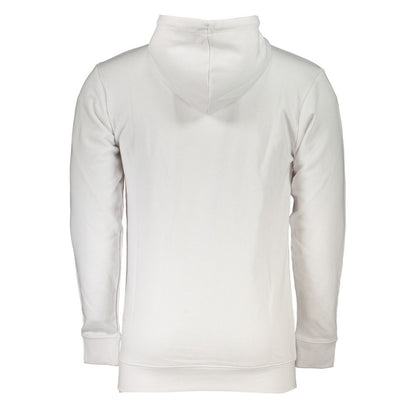 Cavalli Class Weißer Herrenpullover aus Baumwolle
