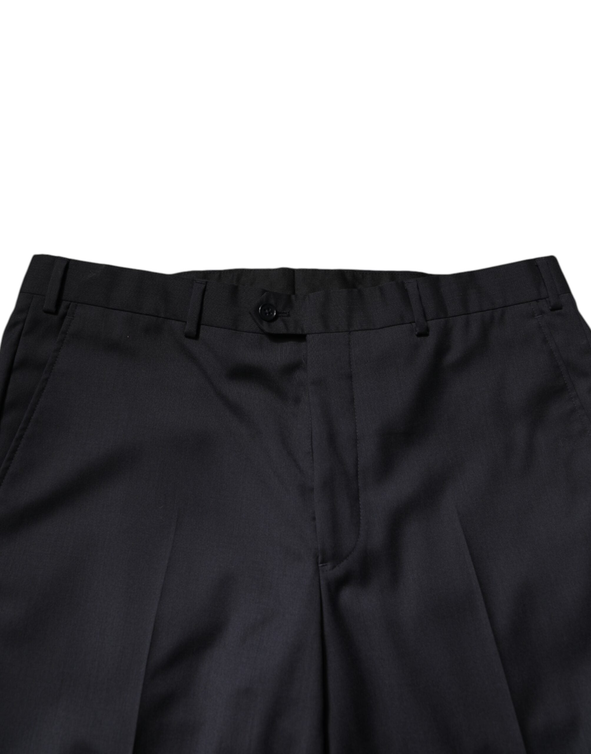 Costume deux pièces noir à simple boutonnage Emporio Armani