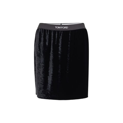 Tom Ford Schwarze Viskose Mini