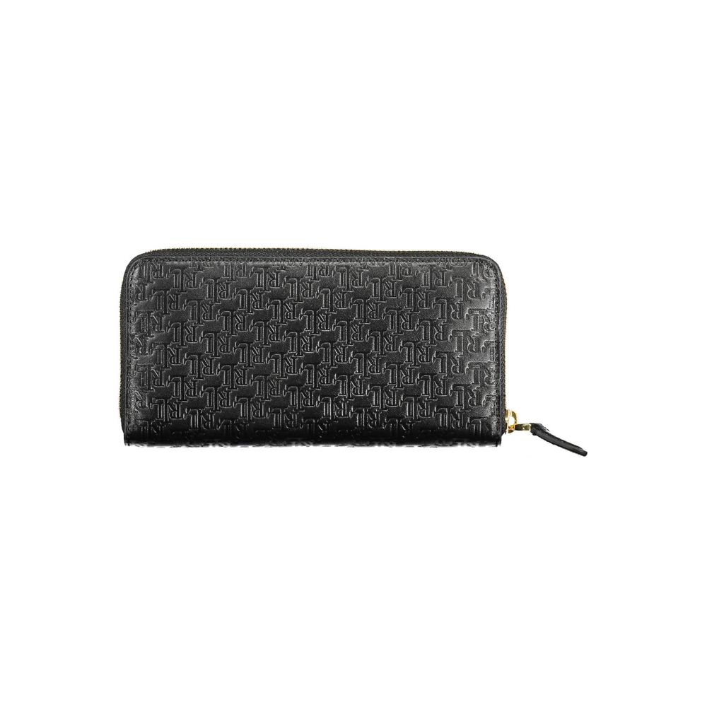 Ralph Lauren Schwarze Lederbrieftasche