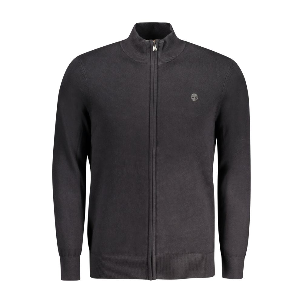 Timberland Herren-Cardigan aus schwarzer Baumwolle