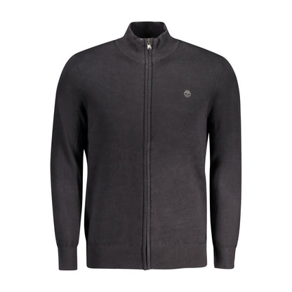 Timberland Herren-Cardigan aus schwarzer Baumwolle