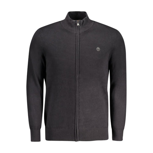 Timberland Herren-Cardigan aus schwarzer Baumwolle