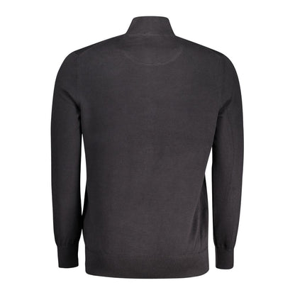 Timberland Herren-Cardigan aus schwarzer Baumwolle