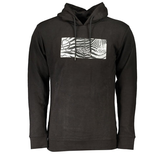 Cavalli Class Schwarzer Herrenpullover aus Baumwolle
