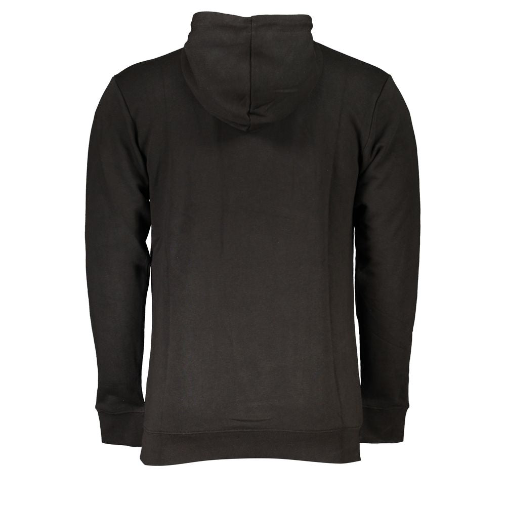 Cavalli Class Schwarzer Herrenpullover aus Baumwolle