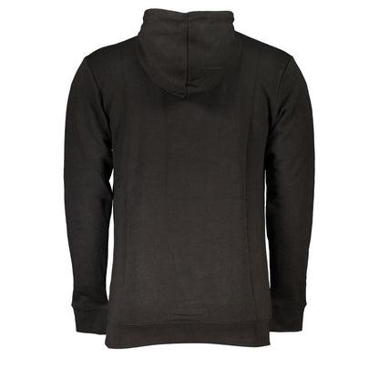 Cavalli Class Schwarzer Herrenpullover aus Baumwolle