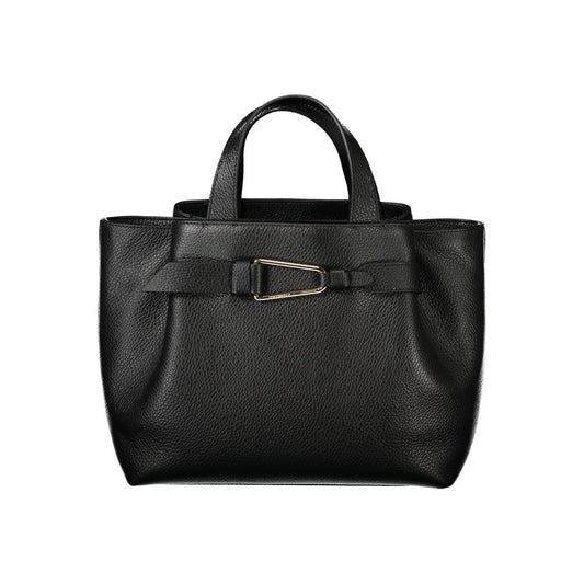 Coccinelle Schwarze Leder Damen Handtasche