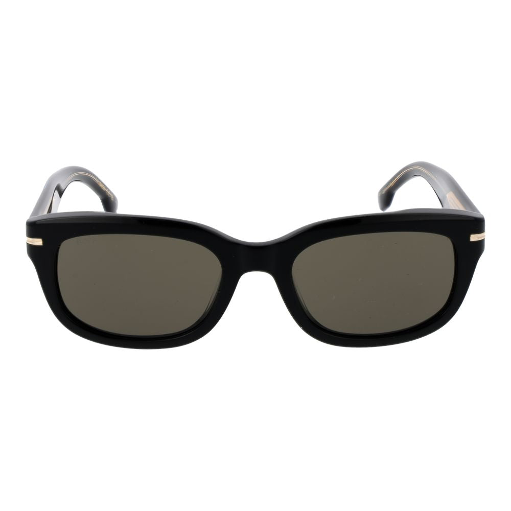 Lunettes de soleil noires Hugo Boss pour homme