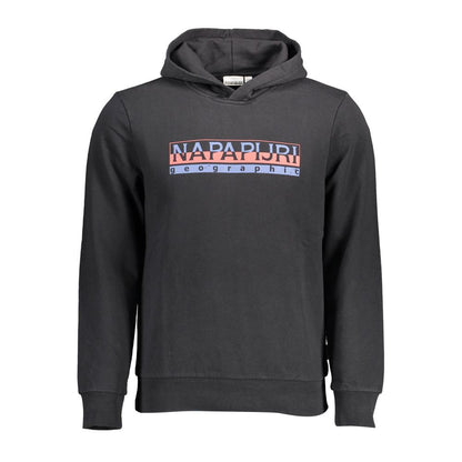 Pull Napapijri en coton noir pour homme