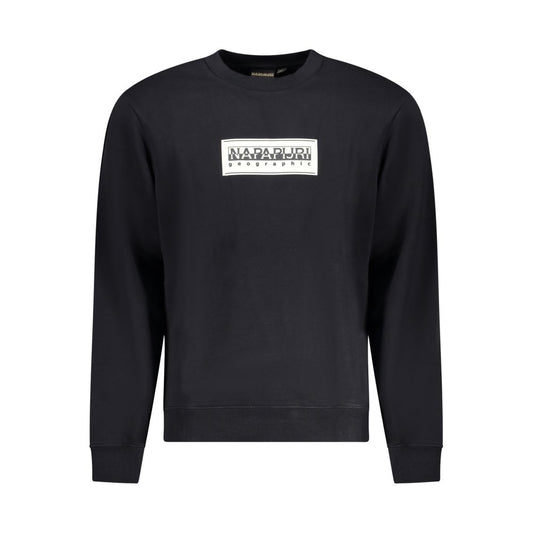 Pull en coton noir Napapijri