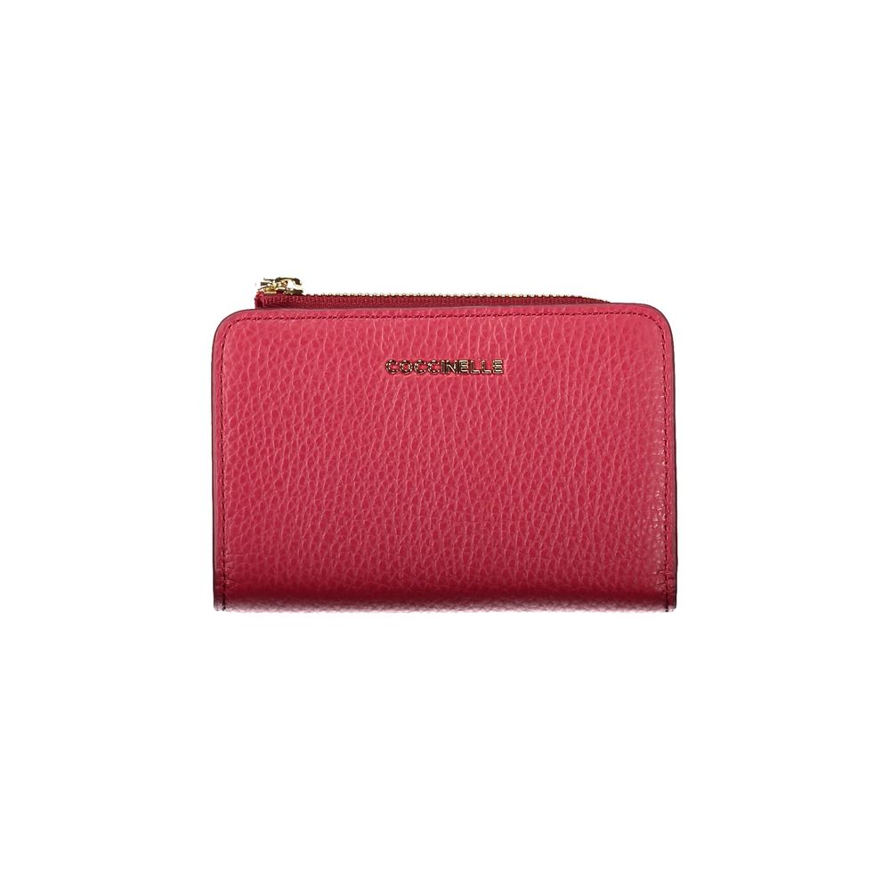 Coccinelle Rote Leder Damen Geldbörse