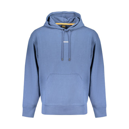 Pull en coton bleu Hugo Boss