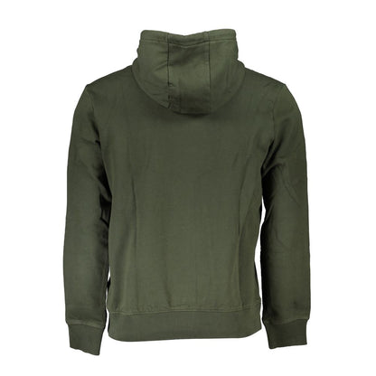 Pull Napapijri en coton vert pour homme