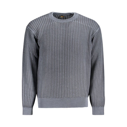 Hugo Boss Blauer Baumwollpullover für Herren