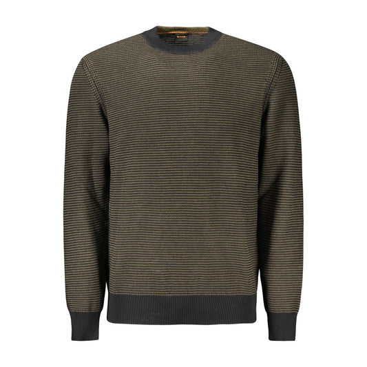 Hugo Boss Schwarzer Baumwollpullover für Herren