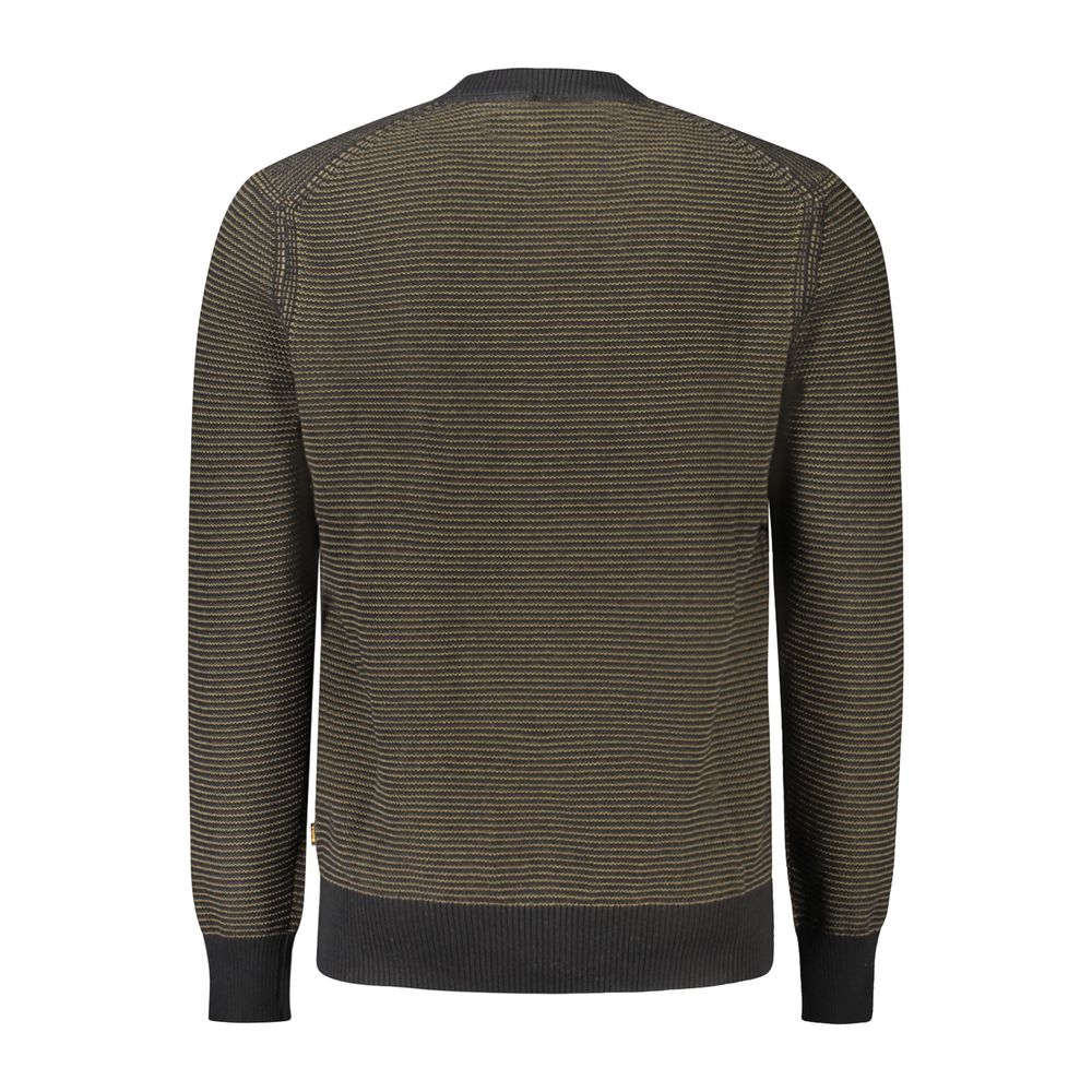 Pull en coton noir Hugo Boss pour homme