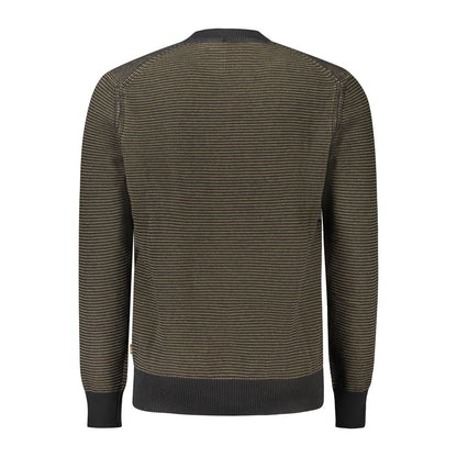 Pull en coton noir Hugo Boss pour homme