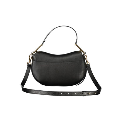 Coccinelle Schwarze Leder Damen Handtasche