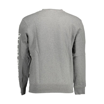 Pull Napapijri marron en coton pour homme