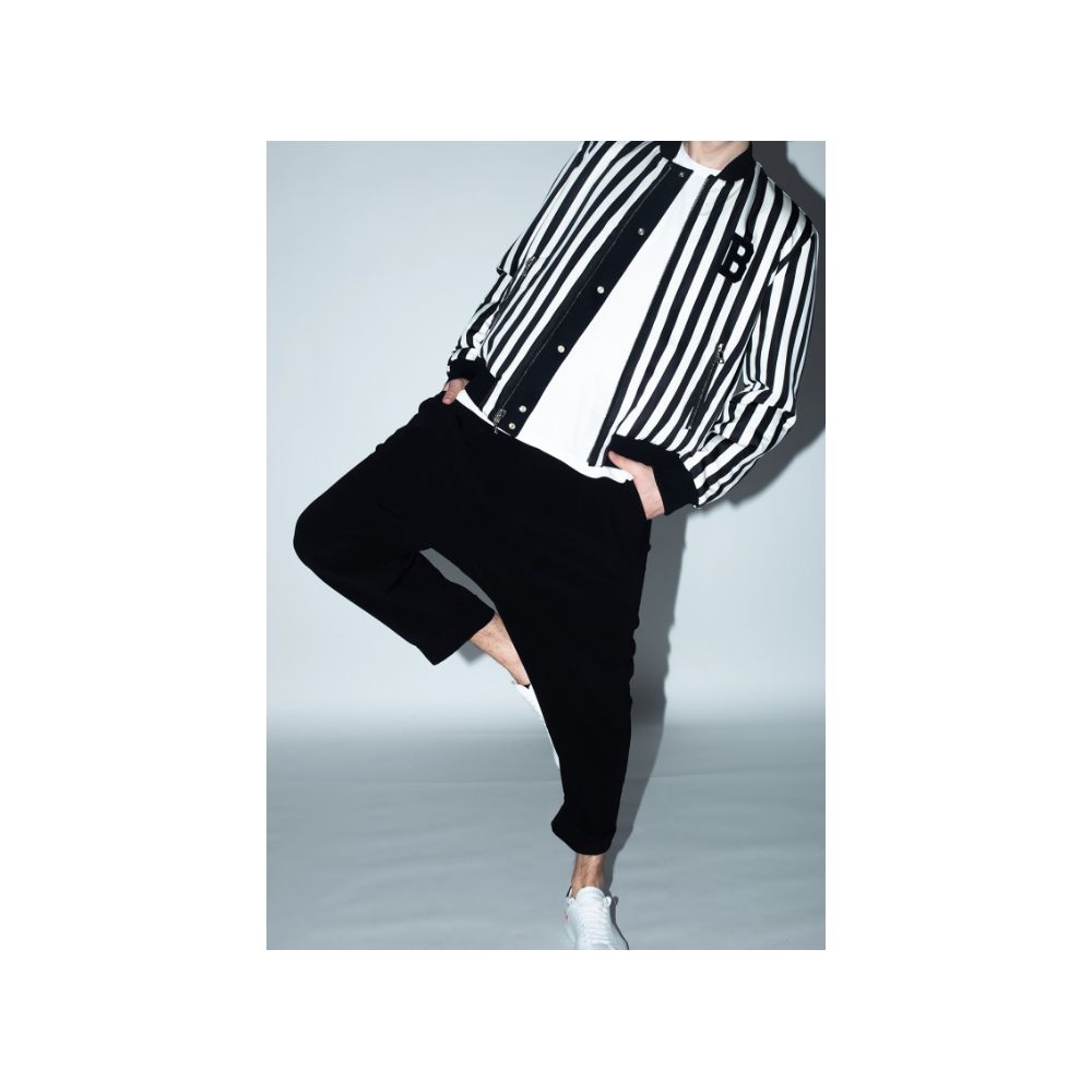 Veste Balmain en polyamide noir