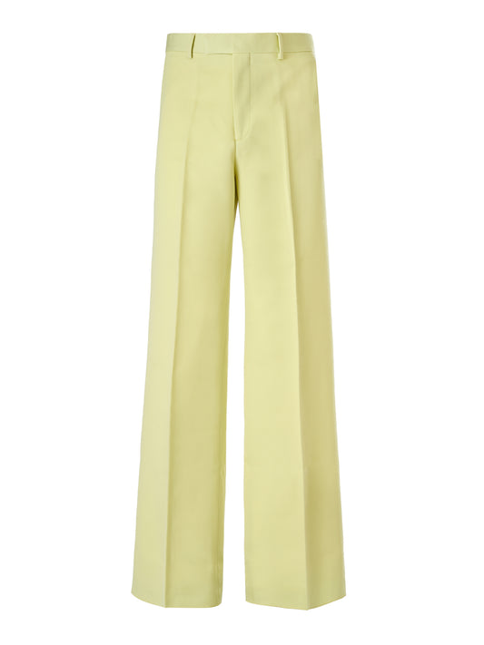 Gucci Limettengelbe Polyesterhose