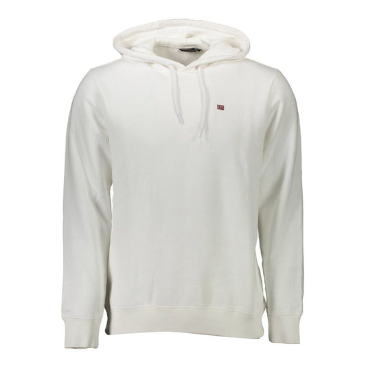 Napapijri Weißer Baumwollpullover für Herren