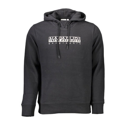 Napapijri Schwarzer Baumwollpullover für Herren