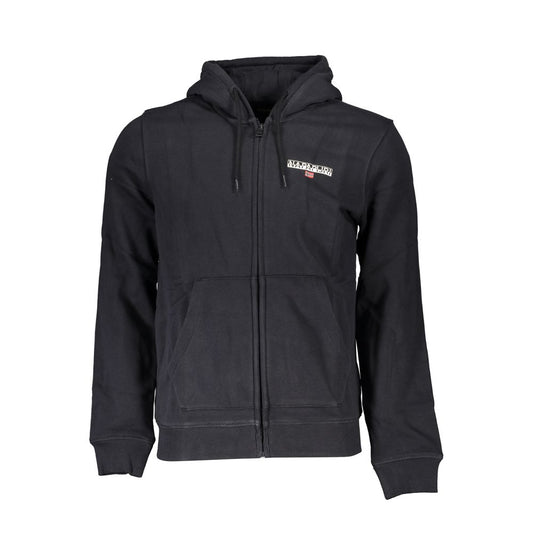 Napapijri Schwarzer Baumwollpullover für Herren