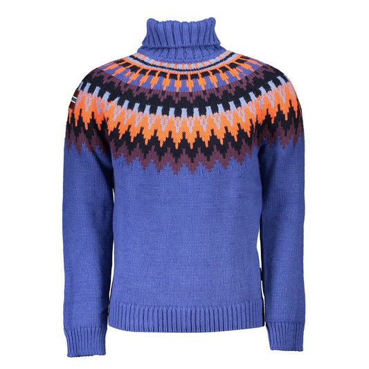 Napapijri Blauer Acryl-Herrenpullover