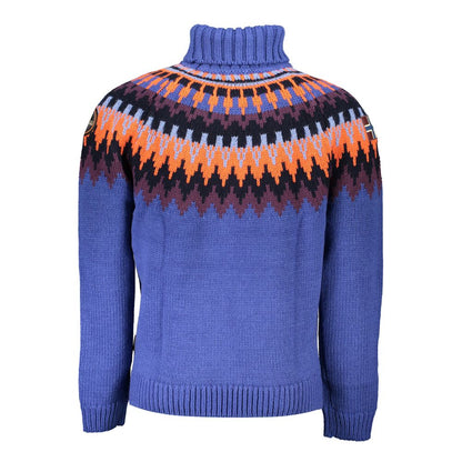 Napapijri Blauer Acryl-Herrenpullover