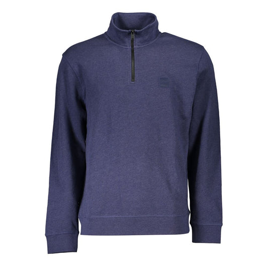 Hugo Boss Blauer Baumwollpullover für Herren