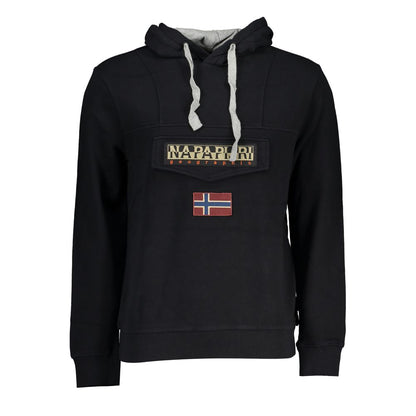 Pull en coton noir Napapijri