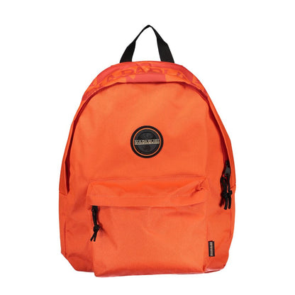 Sac à dos Napapijri Chic en coton rose avec détails contrastés