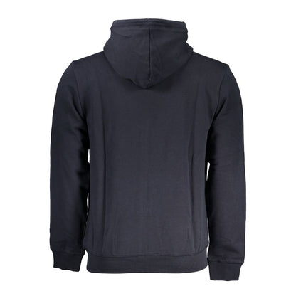 Napapijri – Blauer Kapuzenpullover aus Baumwolle mit Logo
