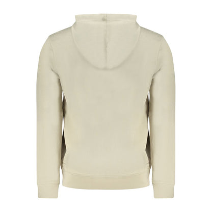 Pull homme en coton beige Hugo Boss