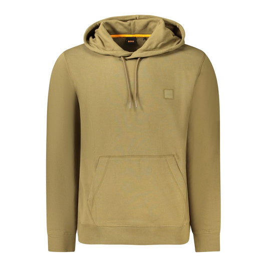 Pull Hugo Boss en coton vert pour homme