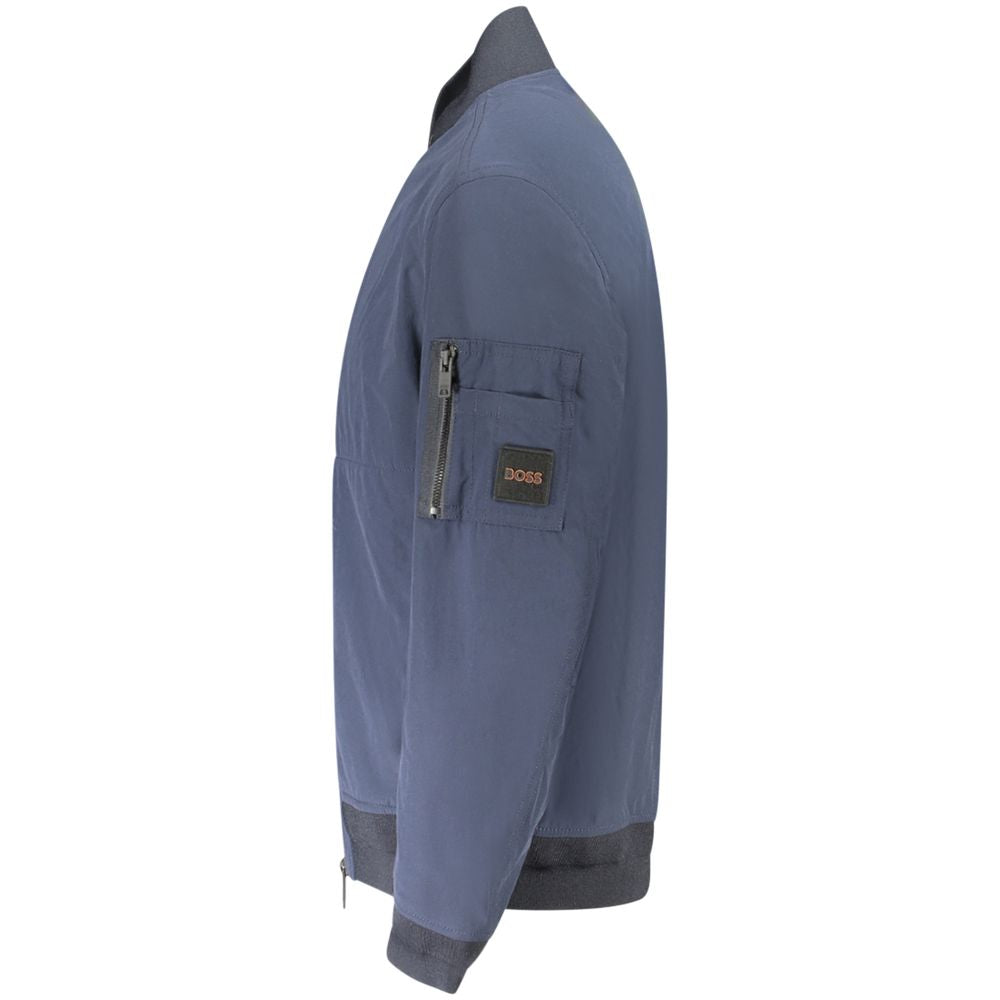 Veste homme en polyamide bleu
