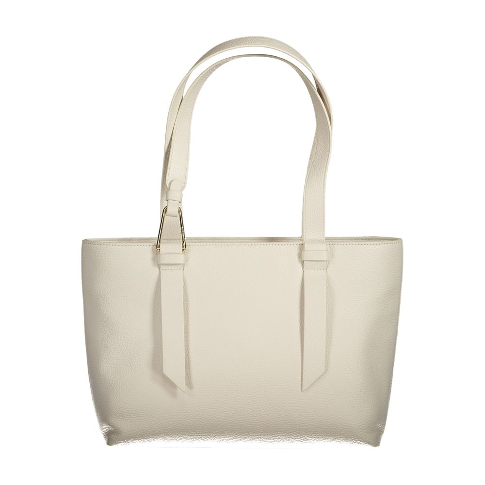 Coccinelle Weiße Lederhandtasche