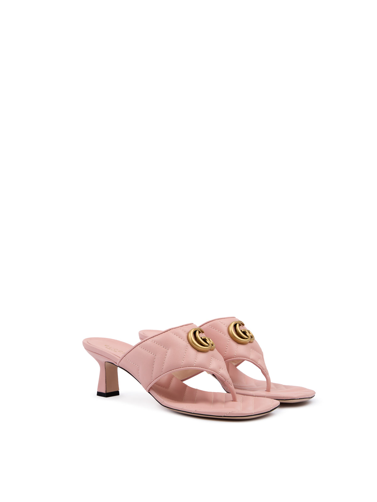 Sandales Charlotte en cuir de nappa rose mystique